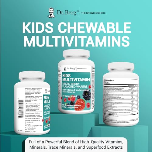 Dr. Berg Kids Chewable Multivitamins | 4+ y.o.