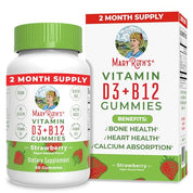 MaryRuth Organics Vitamin D3 + B12 Gummies