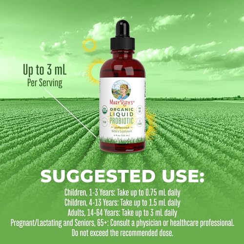 MaryRuth’s Organic Liquid Probiotic | Ages 1+