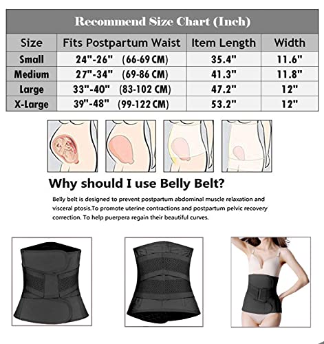 Postpartum Girdle C-Section Recovery Belt Back Support Belly Band