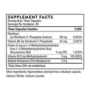 THORNE Methyl-Guard Plus - Active folate (5-MTHF) with Vitamins B2, B6, and B12