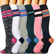 Compression Socks for Women | 6 Pack