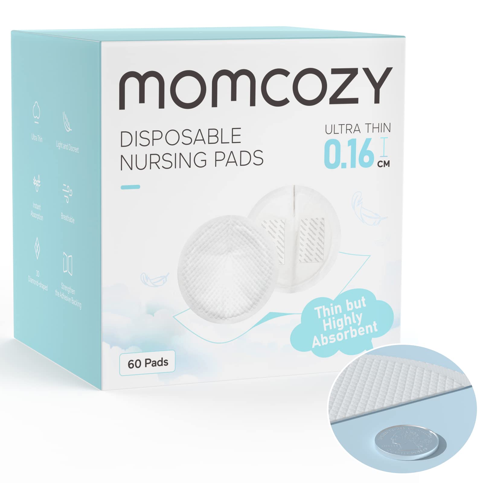 Momcozy Ultra-Thin Disposable Nursing Pads