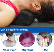 Cervical Orthotic Neck Stretcher for Head, Shoulder, and Spine Alignment, Cervical Traction Block