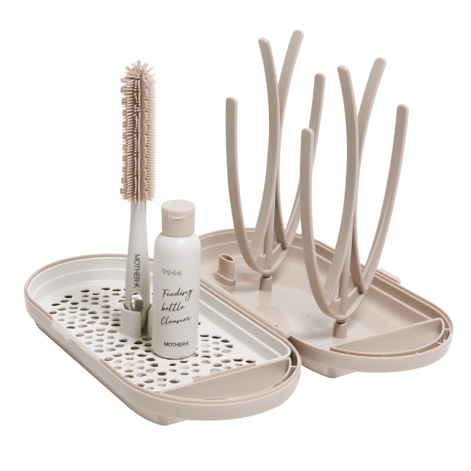 Travel Baby Bottle Drying Rack Set