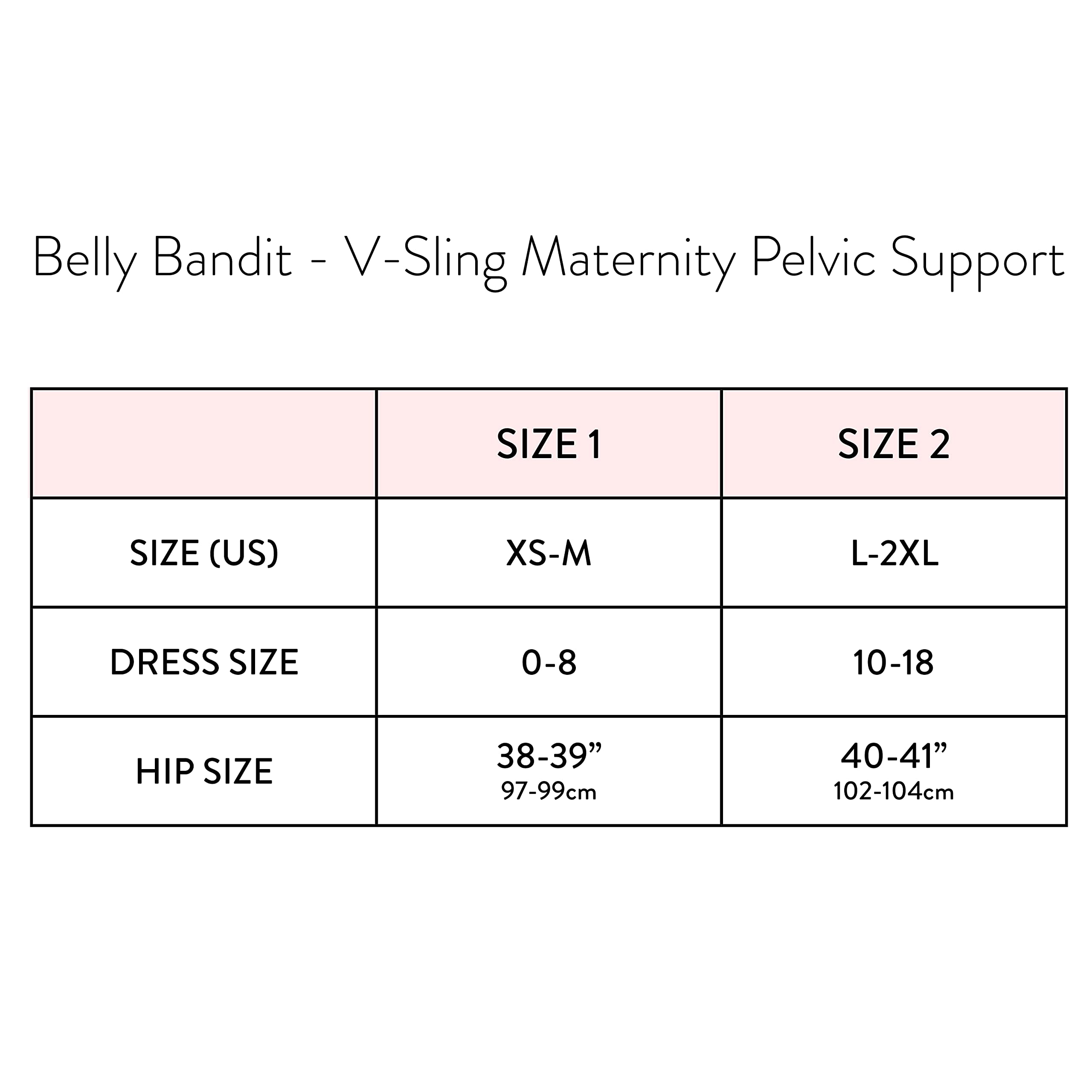 V-Sling Pelvic Support Band